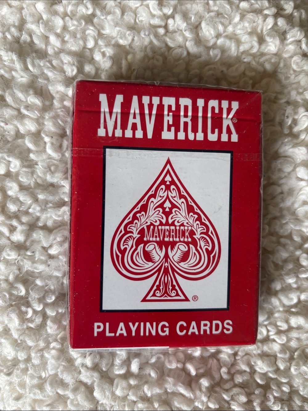 New in sealed wrapper Maverick poker cards